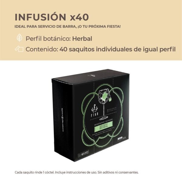 Pack Botanicos - Infusion Herbal 40u