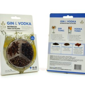 Mix Botanicos Gin & Vodka (Enebro - Pimienta Jamaica - Anis)